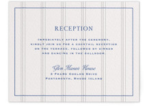 Raies Letterpress Reception Cards