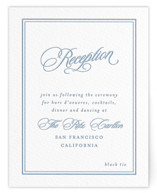 Letterpress Reception Cards