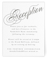 Forever Letterpress Reception Cards