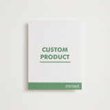 Portrait Custom Letterpress Rehearsal Dinner Cards