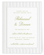 Letterpress Rehearsal Dinner Cards
