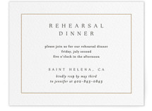 Letterpress Rehearsal Dinner Cards
