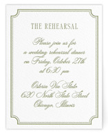 Darcy Letterpress Rehearsal Dinner Cards