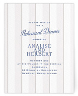 Raies Letterpress Rehearsal Dinner Cards