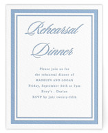 Catamaran Letterpress Rehearsal Dinner Cards