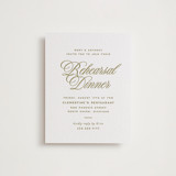 rory Letterpress Rehearsal Dinner Cards
