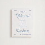 Cheers Letterpress Rehearsal Dinner Cards