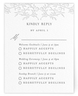 Letterpress Multi-Event RSVP Cards