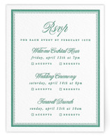 Archer Letterpress Multi-Event RSVP Cards