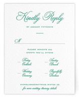 Keepsake Letterpress Multi-Event RSVP Cards