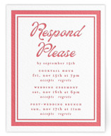 Prep School Letterpress Multi-Event RSVP Cards