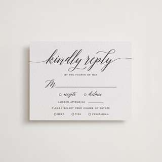 Someone Like You Letterpress RSVP Cards