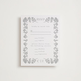 Arc Nouveau Letterpress RSVP Cards