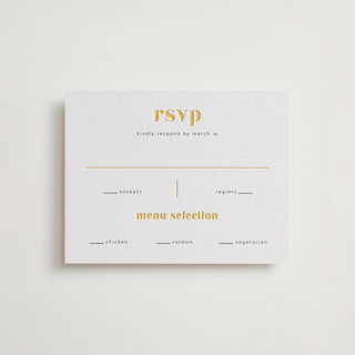 Us Letterpress RSVP Cards