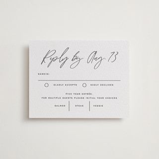 terrace Letterpress RSVP Cards
