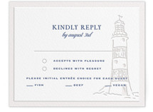 Raies Letterpress RSVP Cards