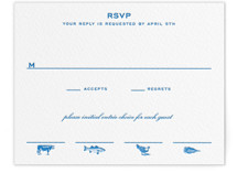 Brasserie Letterpress RSVP Cards