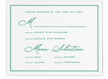 Lakeview Letterpress RSVP Cards