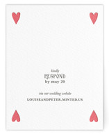 Letterpress RSVP Online Enclosure Cards