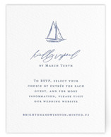 Mariner Letterpress RSVP Online Enclosure Cards