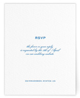 Brasserie Letterpress RSVP Online Enclosure Cards