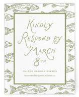 Marshland Letterpress RSVP Online Enclosure Cards