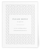 cerchi Letterpress RSVP Online Enclosure Cards