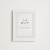 Chantilly Letterpress RSVP Online Enclosure Cards
