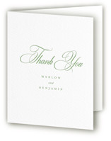 Letterpress Wedding Thank You Cards