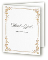 Letterpress Wedding Thank You Cards