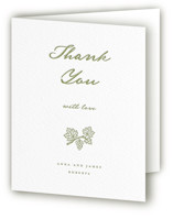 Villa Letterpress Wedding Thank You Cards