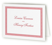 Larkin Letterpress Wedding Thank You Cards