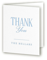 Big Day Letterpress Wedding Thank You Cards