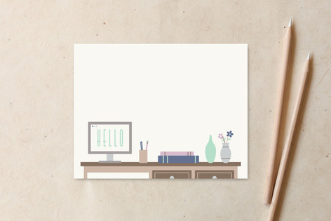 From the Desk of Non-Customizable Stationery