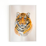 Tiger watercolor painting Original Painting
