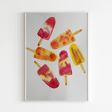 Watercolor Ice Cream Original Painting Original Painting