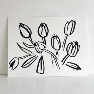 Les Tulipes Original Painting
