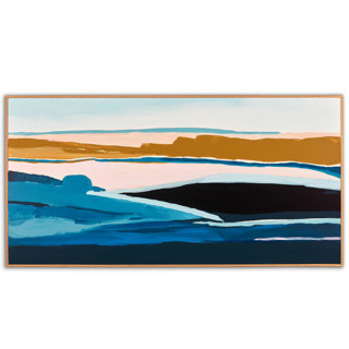 Golden Seascape Series Original Painting