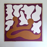 Mixed Berry Blooms- Original Acrylic Painting Original Painting