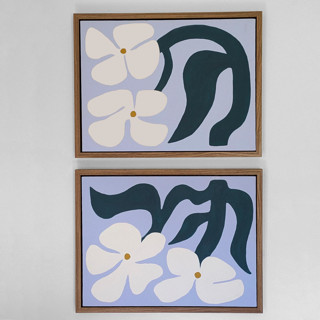 Branch and Bloom - Set of 2 Original Acrylic Paintings Original Painting