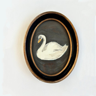 Dreamy Swan Original Painting