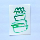 Clover Original Painting