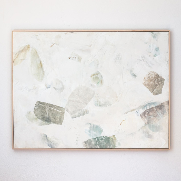 Sea/Sounds Original Painting by Jennifer Daily Minted