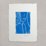 Girl in Blue Original Painting