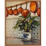 Plant and Pots Original Painting