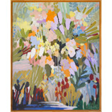 Beneath the Flower Vines Original Painting