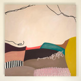 Woven Horizon Original Painting
