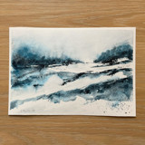 Lunar blue Original Painting