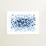 Indigo Water Woven 01 Original Painting