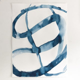 Indigo Plant Cell 13 Original Painting